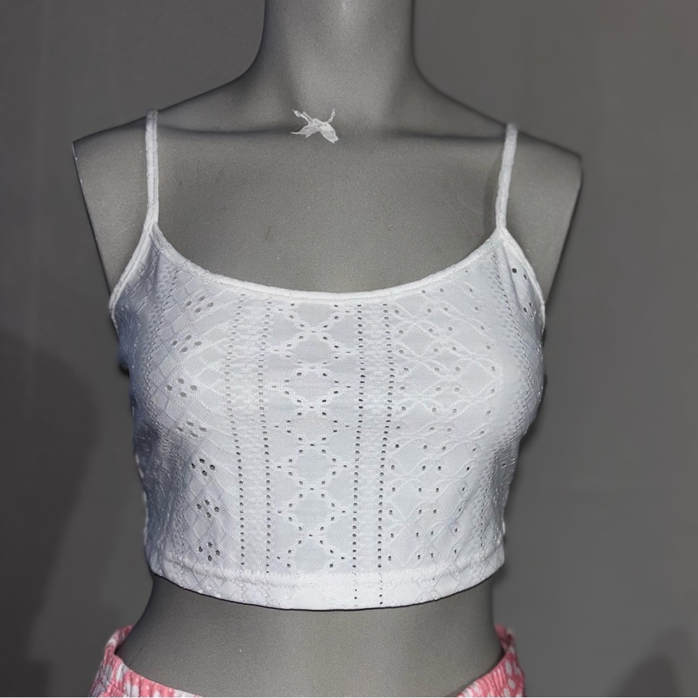 White and Coral 2 piece set
